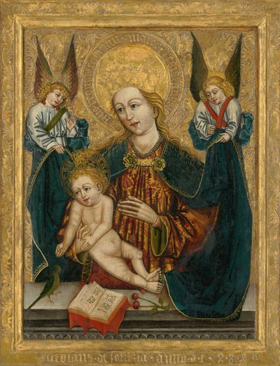 Madonna with Angels from Poprad by Unbekannt Unbekannt